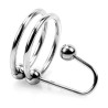 Kiotos Sperm Stopper Double Ring 2.5cm - Diamètre 8mm
